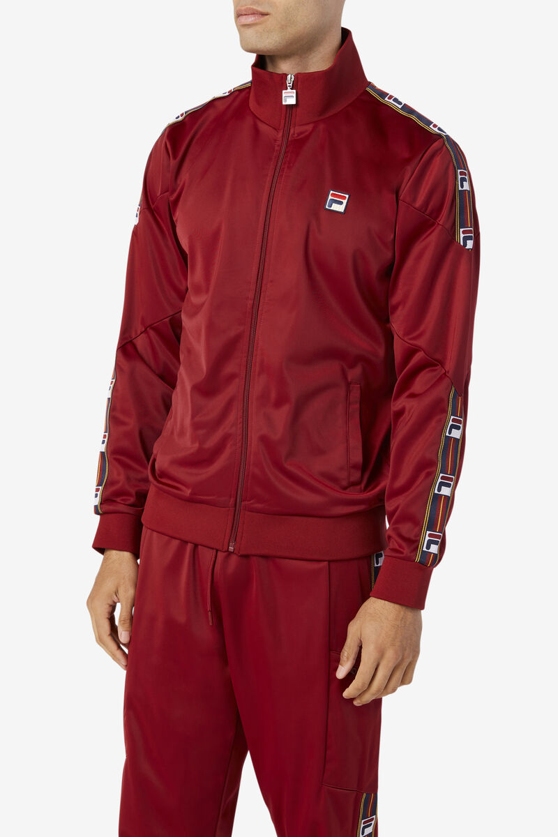 Fila Carson Track Jacket Jacka Herr Röda | zNRktpe96cc