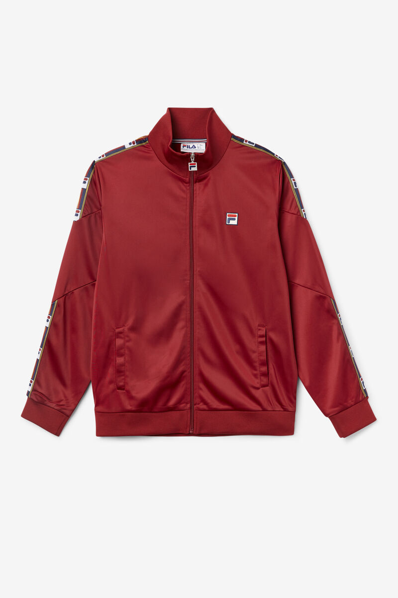 Fila Carson Track Jacket Jacka Herr Röda | zNRktpe96cc