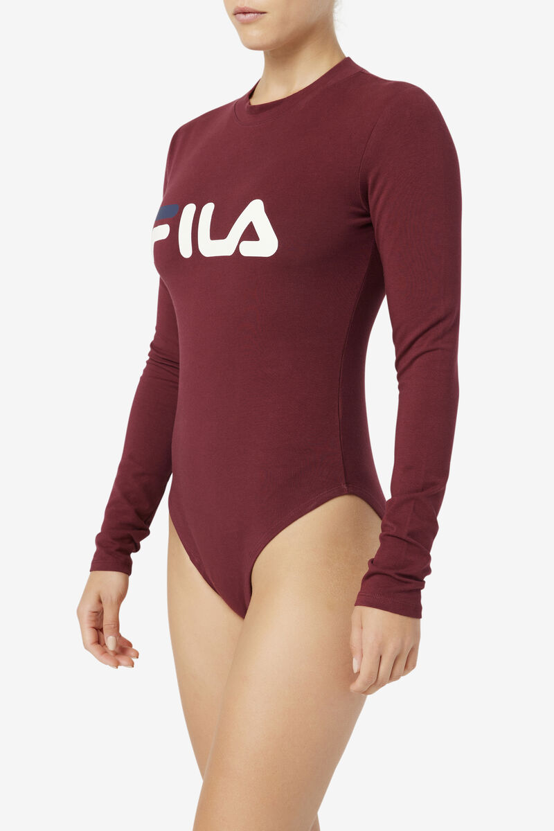Fila Chaya Bodysuit Bodysuit Dam Röda | qnMm6ZZDrFx