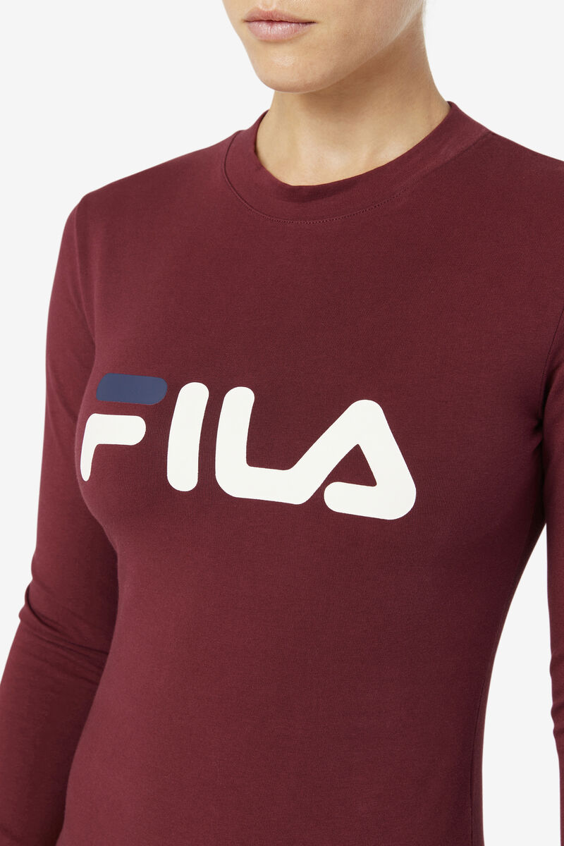 Fila Chaya Bodysuit Bodysuit Dam Röda | qnMm6ZZDrFx