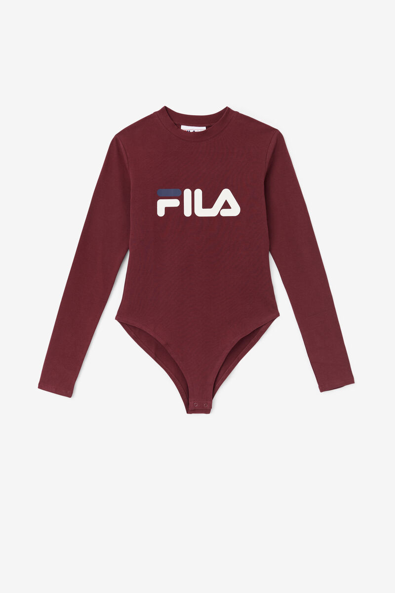 Fila Chaya Bodysuit Bodysuit Dam Röda | qnMm6ZZDrFx