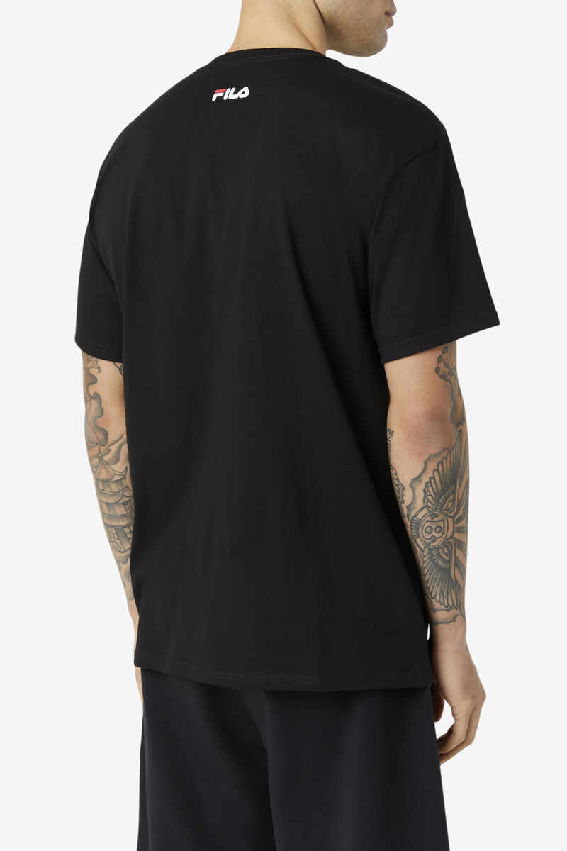 Fila Chicago Love T-shirt Herr Svarta | txTSzxf5Vtt