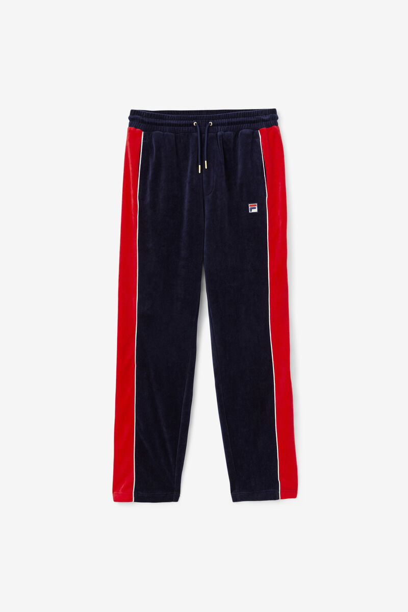 Fila Cima Velour Pant Byxor Herr Marinblå Röda | nJJX7pMLwej