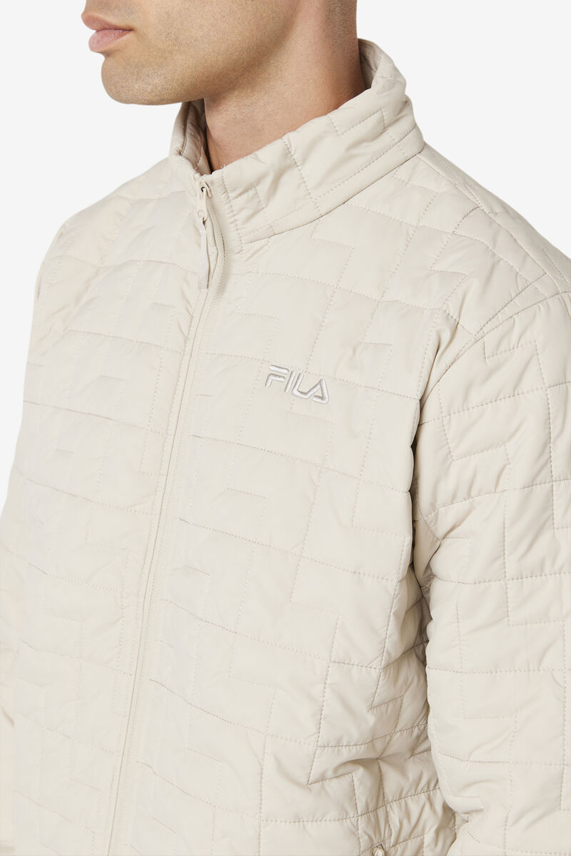 Fila Commuter Jacket Casual Kappor Herr Ljusgula | VGv5uKblRy5