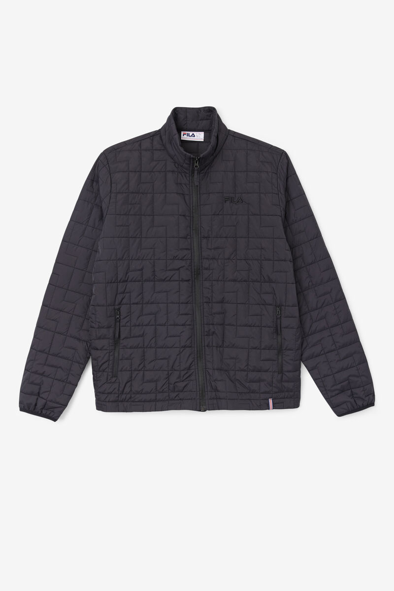 Fila Commuter Jacket Jacka Herr Svarta | WKQYszUyyBB