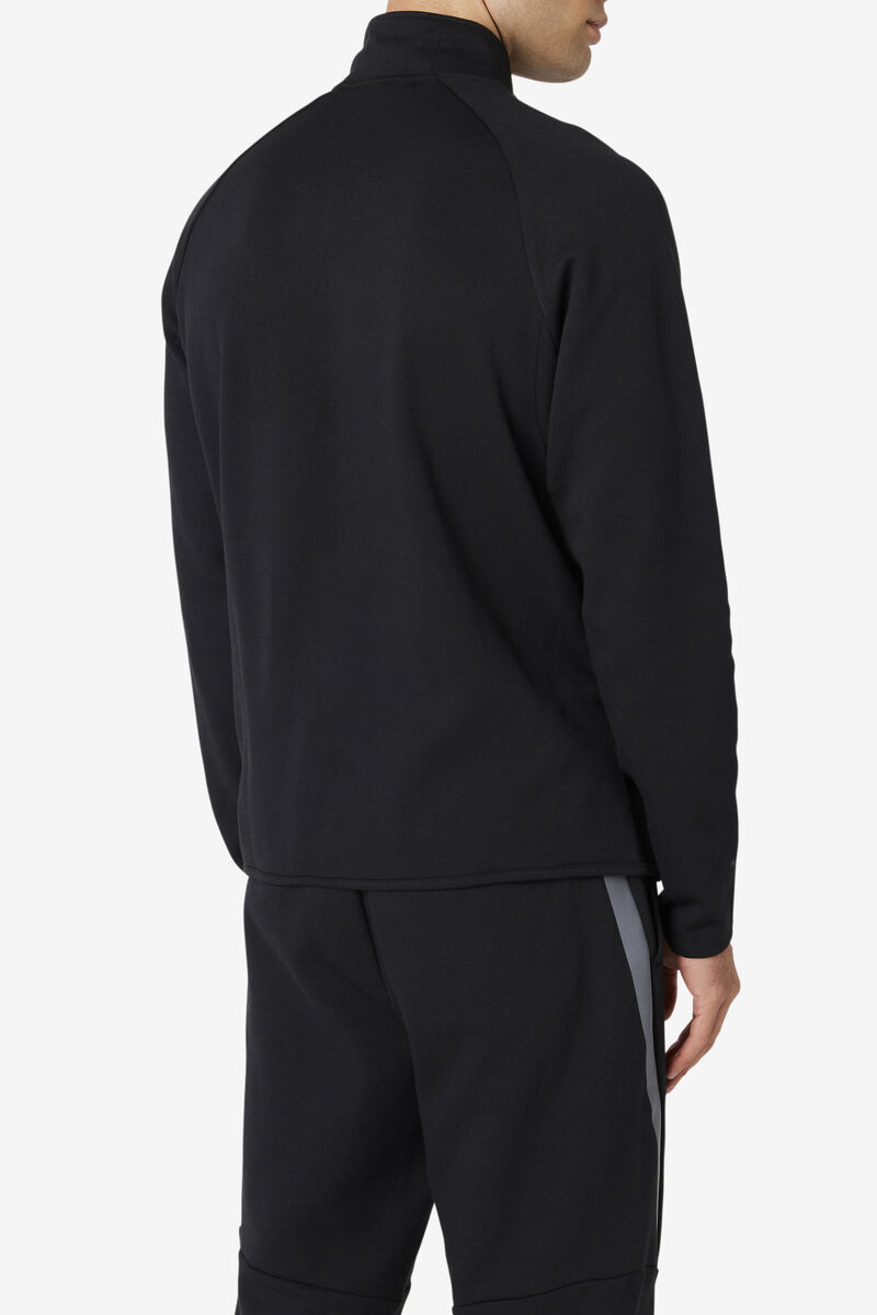 Fila Commuter Track Jacket Jacka Herr Svarta | 8roWe4F6KEv