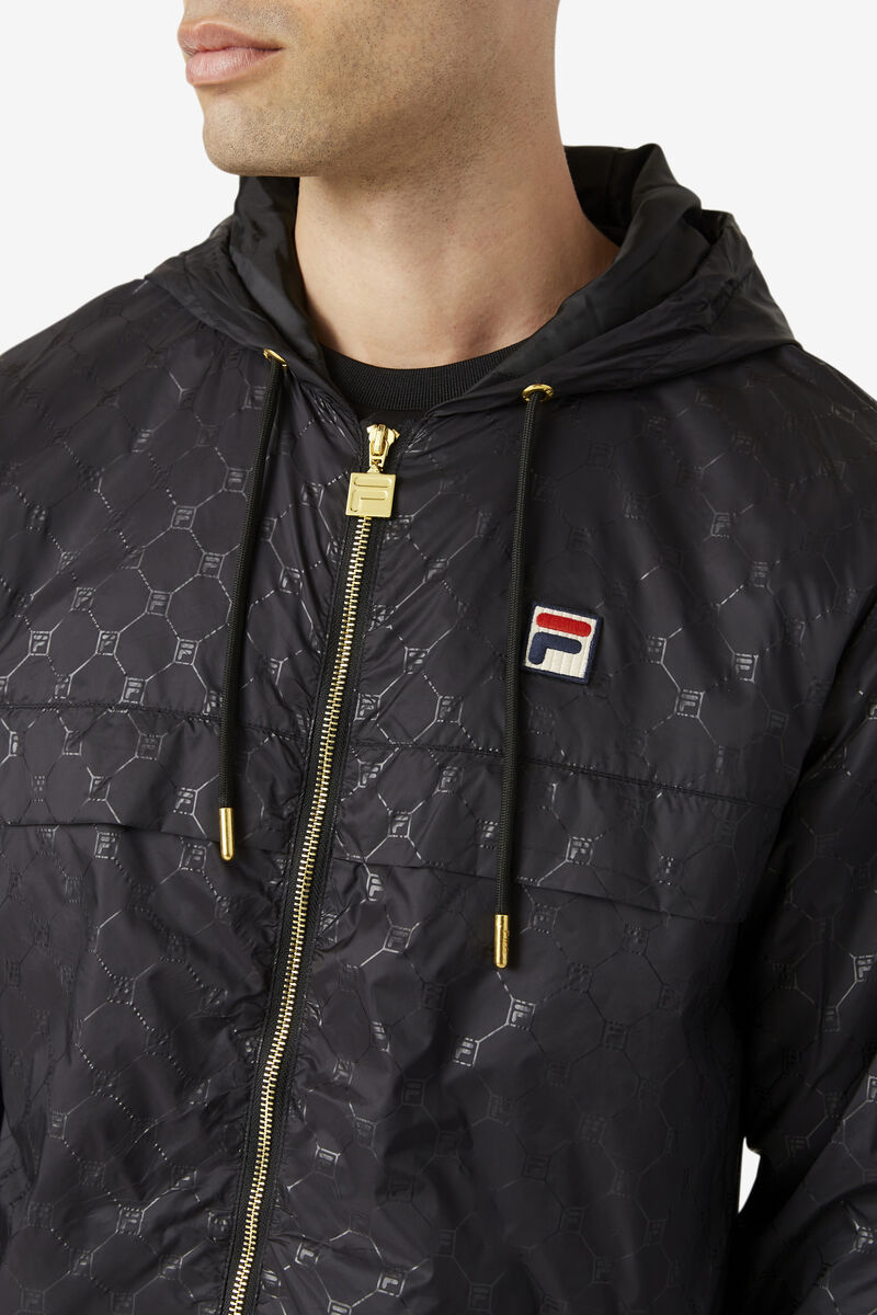 Fila Copper Hood Jacket Jacka Herr Svarta Svarta | 7mh9RlskRqm