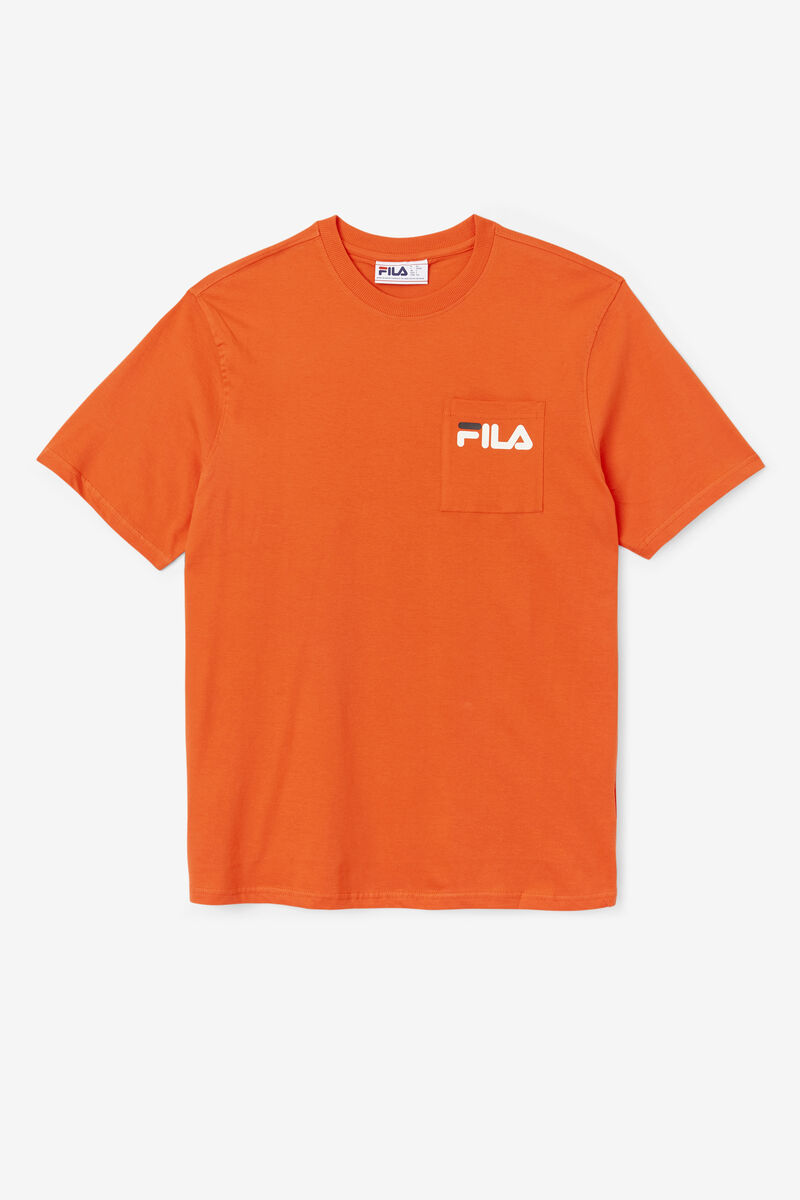 Fila Curtis Pocket T-shirt Herr Svarta | RvOjKqrgGk1