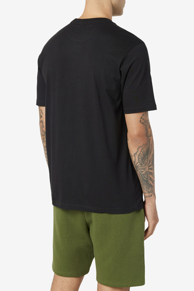 Fila Curtis Pocket T-shirt Herr Svarta Vita | Fw3eeochNCr
