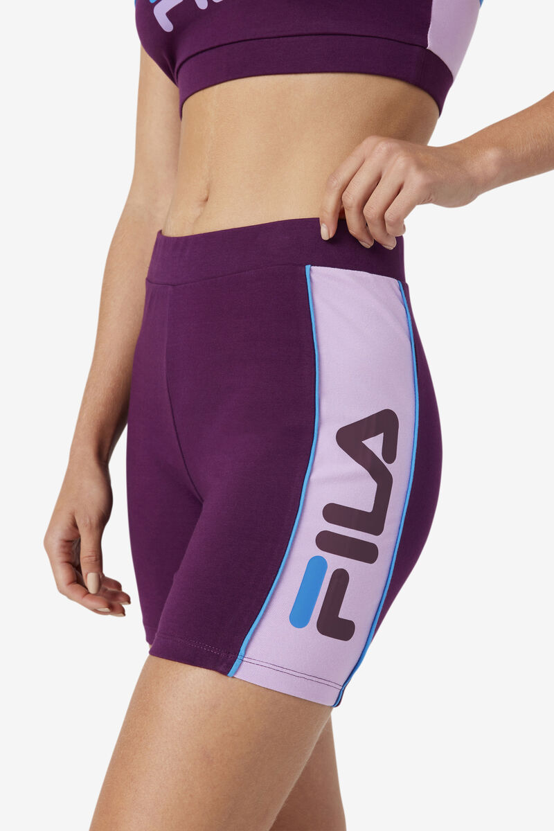 Fila Davina Bike Kort Shorts Dam Lila | uS3gQdmU7Rl