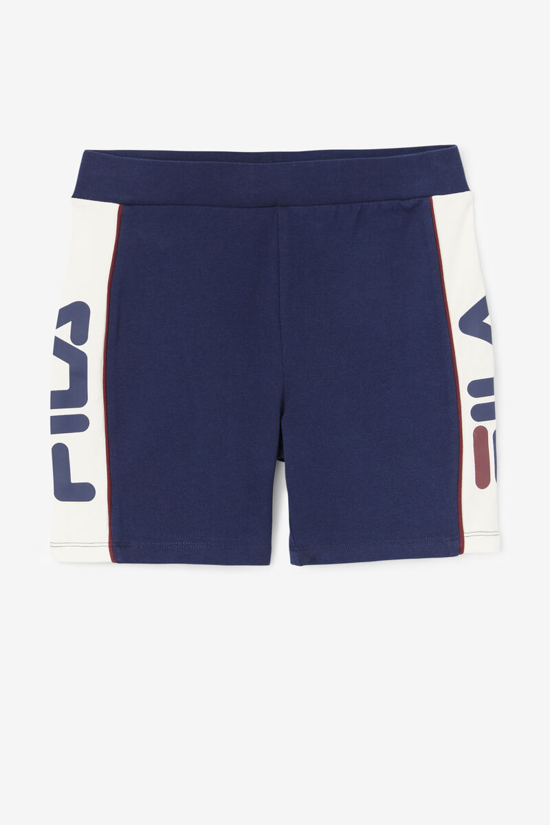 Fila Davina Bike Kort Shorts Dam Marinblå | 5aR8Znon8Xx