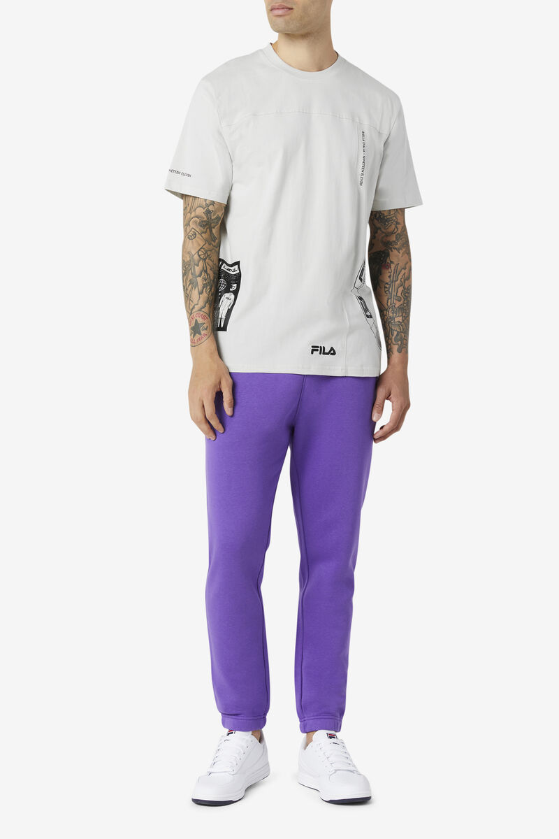 Fila Deltalife Graphic T-shirt Herr Vita | HRLz6TZc1E4