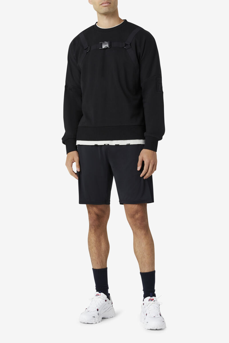 Fila Deneb Kort Shorts Herr Svarta Vita | xQ1w5Hyp5T7