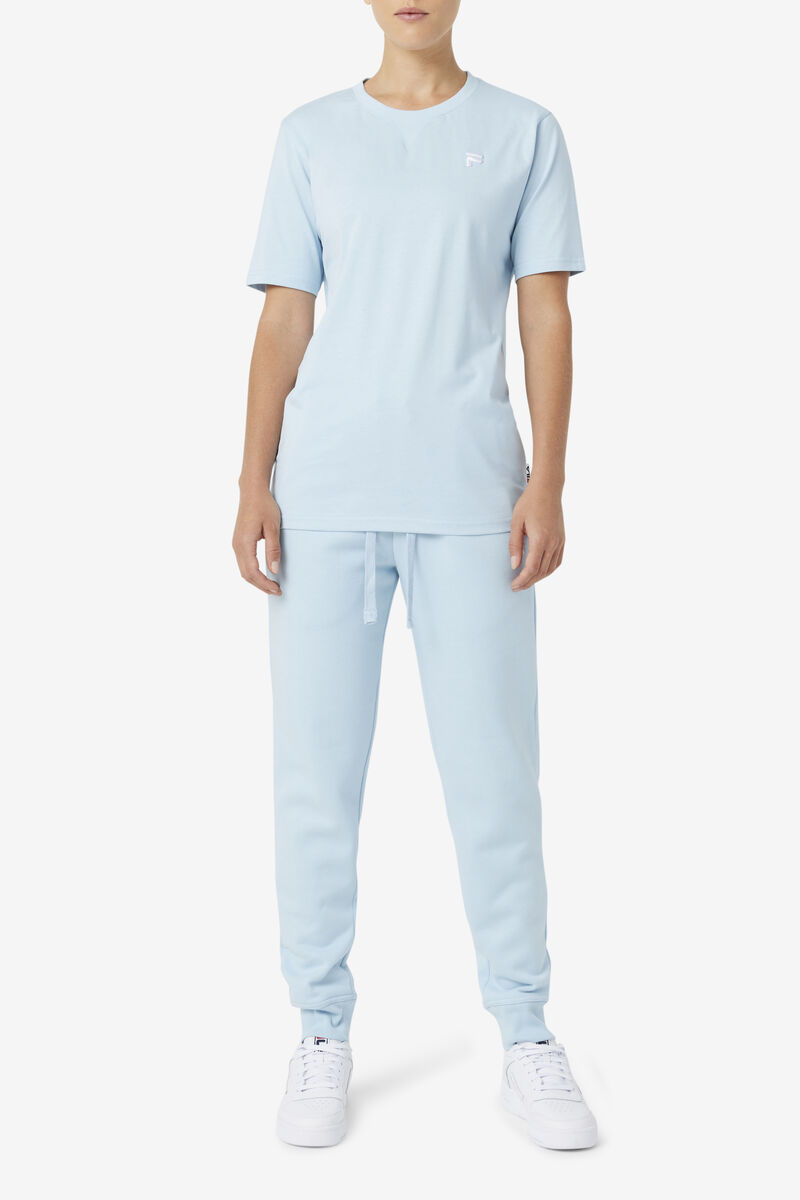 Fila Derion T-shirt Dam Ljusblå | FlPuikMWViq