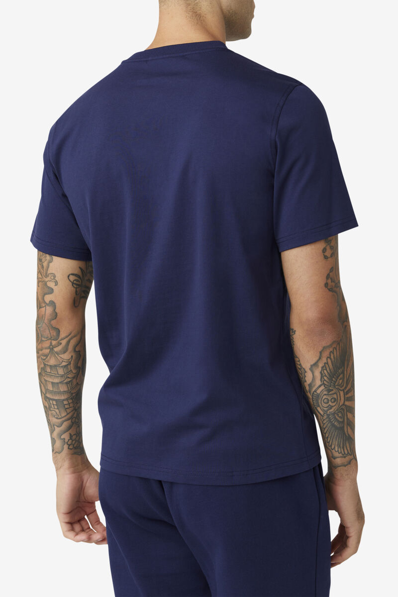 Fila Derion T-shirt Dam Marinblå | 8fsv2ovR4K2