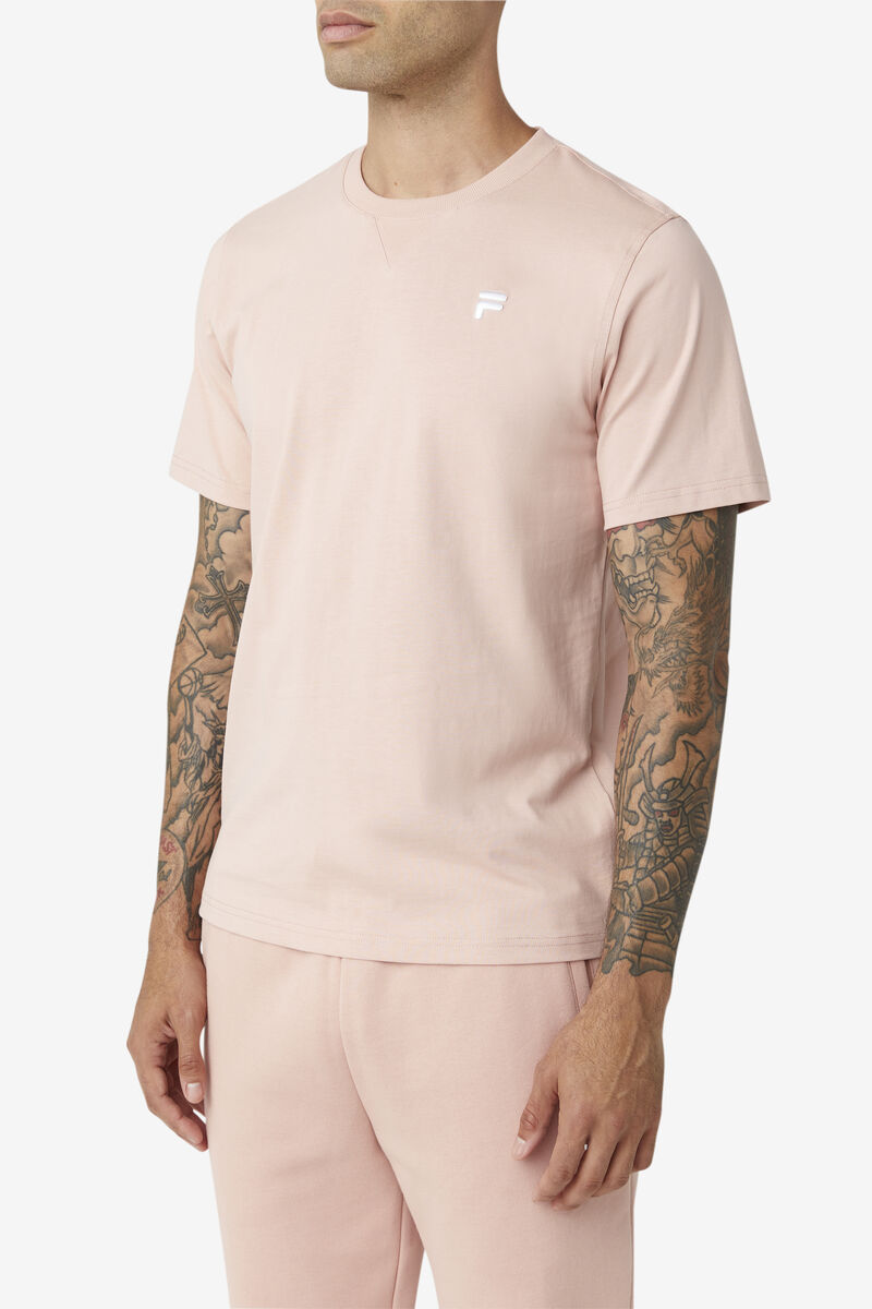 Fila Derion T-shirt Dam Rosa | qfEhtqd2HLx