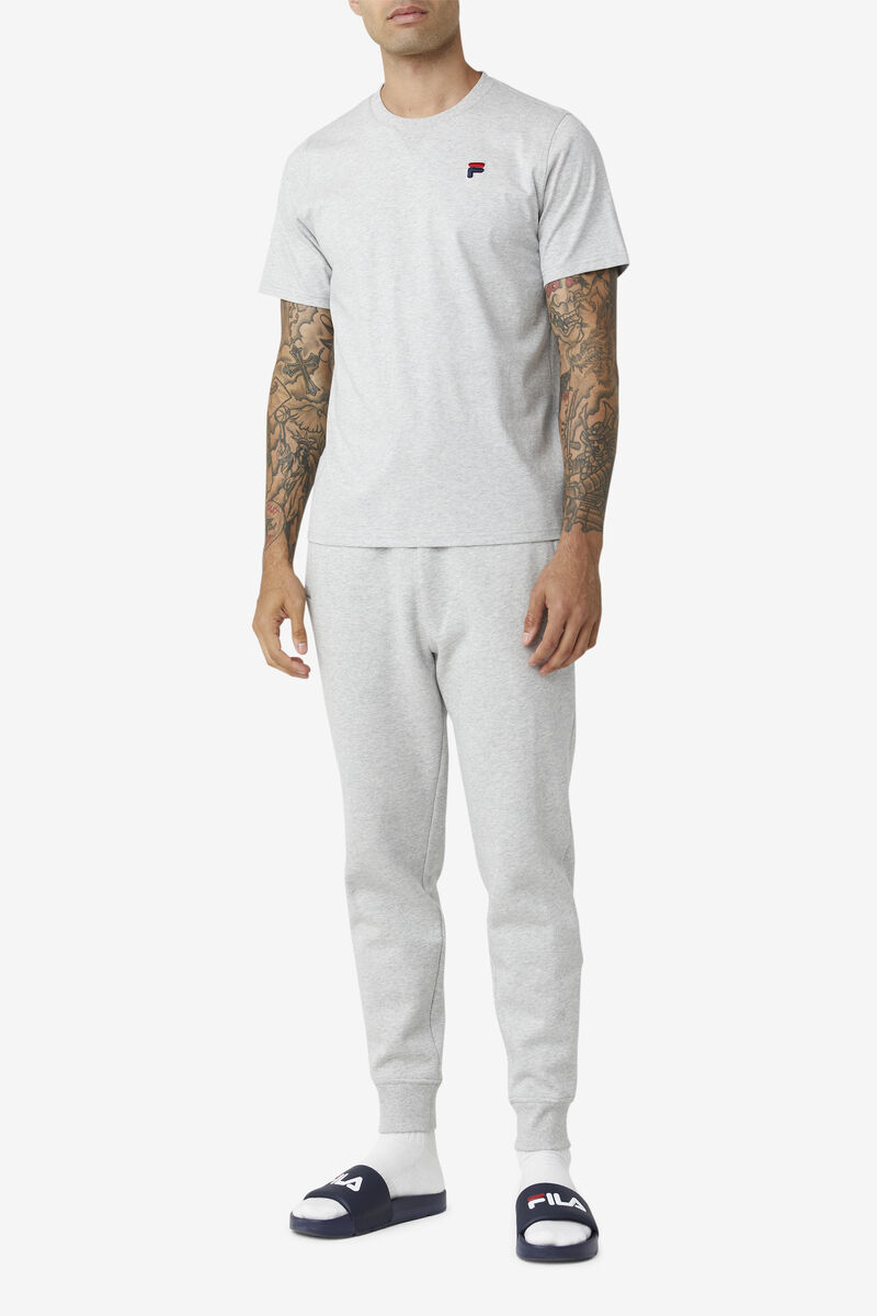 Fila Derion T-shirt Herr Ljusgrå | MLrNaBSrVZG