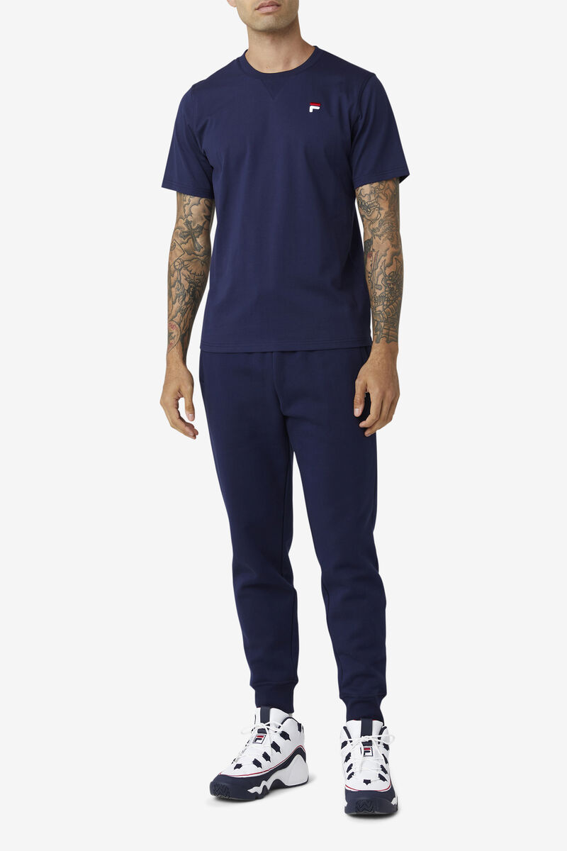 Fila Derion T-shirt Herr Marinblå | bc3XF4f3KiS