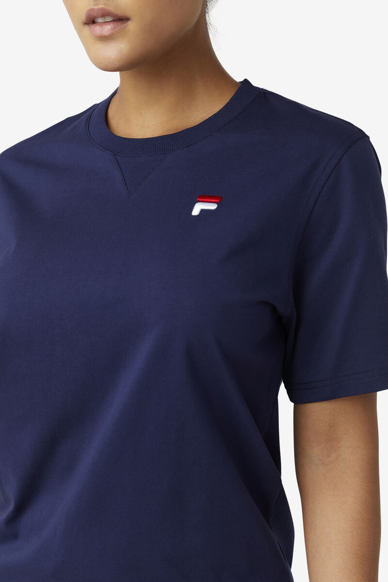 Fila Derion T-shirt Herr Marinblå | bc3XF4f3KiS