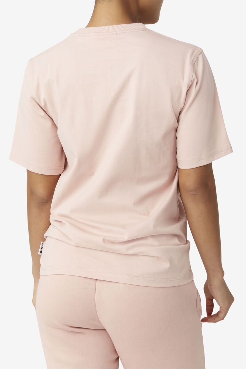 Fila Derion T-shirt Herr Rosa | bDflpfbuLDm