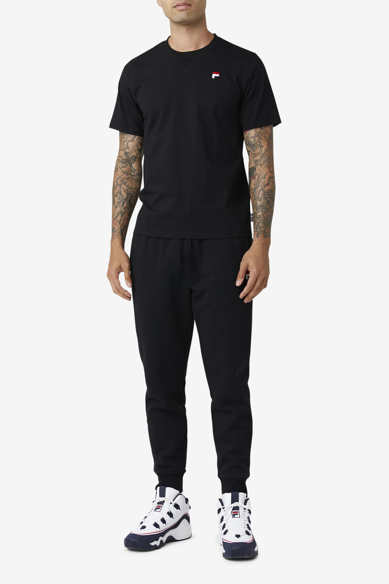 Fila Derion T-shirt Herr Svarta | K89wZgUne6A