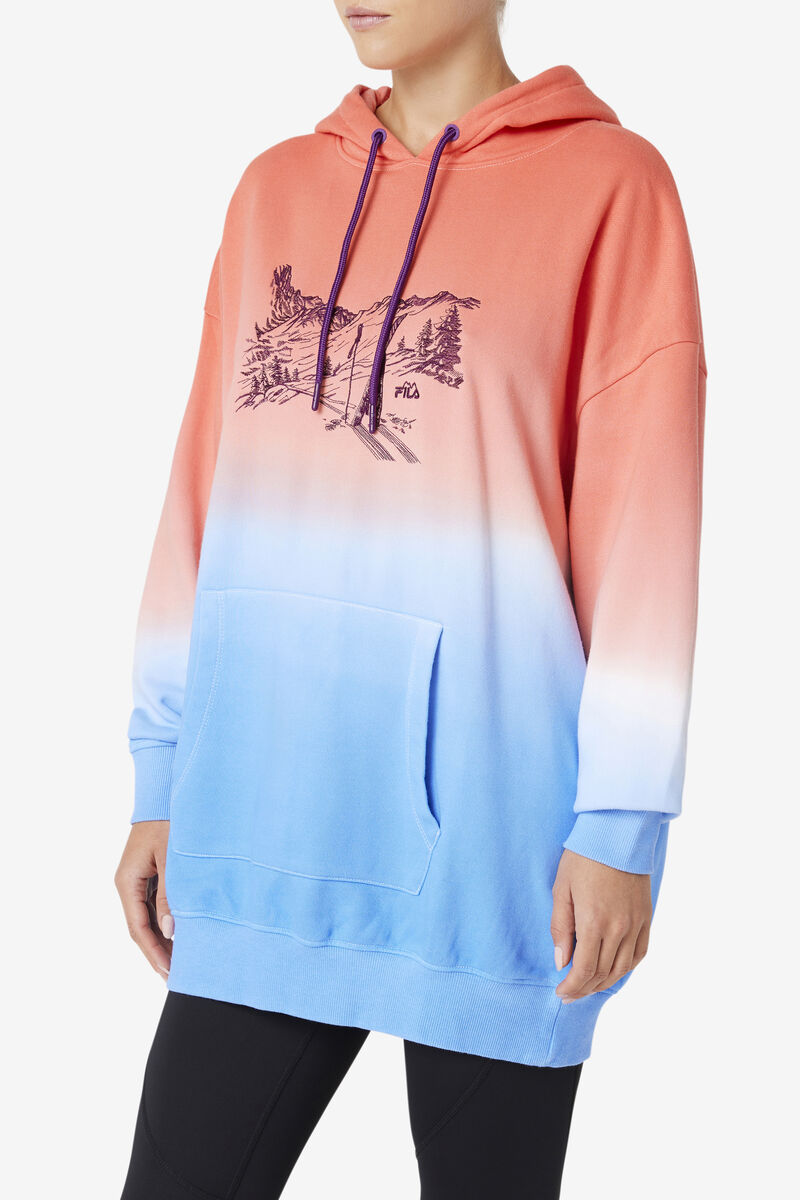 Fila Destiny Oversized Hoodie Tröjor Dam Orange | VLi3ThonWiX