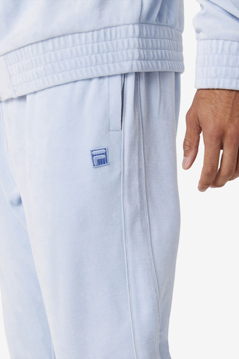 Fila Deverall Velour Pant Byxor Herr Ljusblå | wqA5KTkvBjN