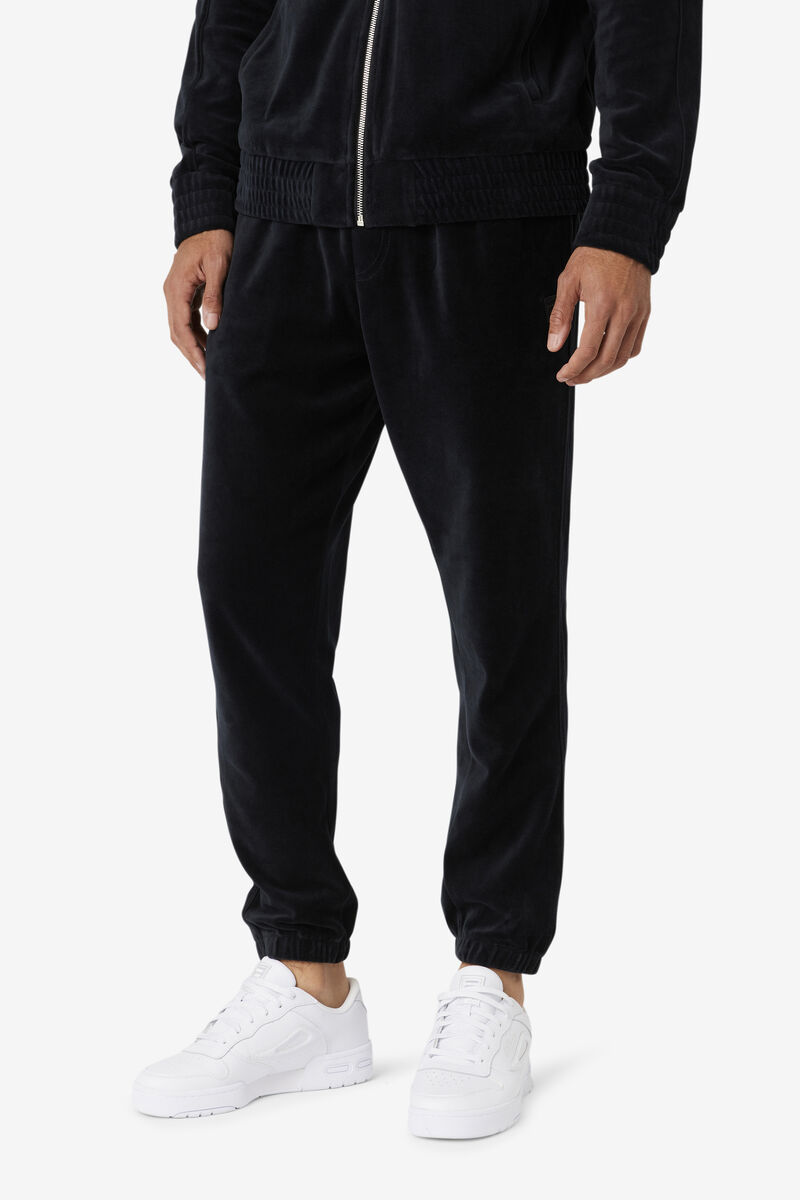 Fila Deverall Velour Pant Träningsoverall Herr Svarta | 2MjaF8pZyW1