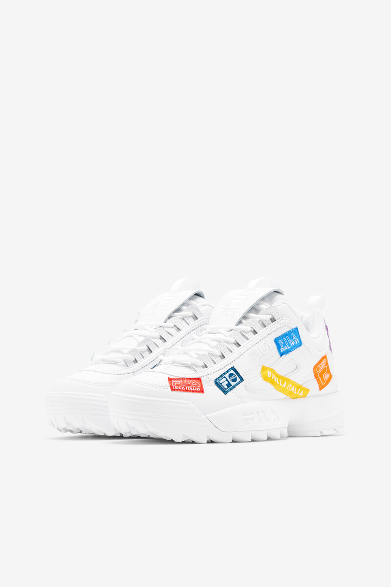 Fila Disruptor 2 110th Year Anniversary Platform Skor Dam Vita Olika Färger Vita | mgfYlC2qzLW