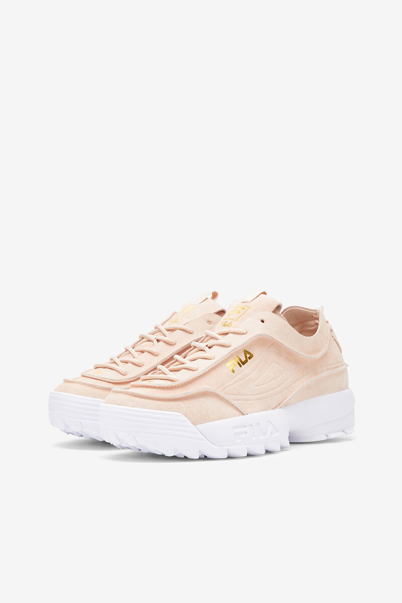 Fila Disruptor 2 Deconstructed Platform Skor Dam Korall Metal Guld Vita | FmhSkuoYoOX