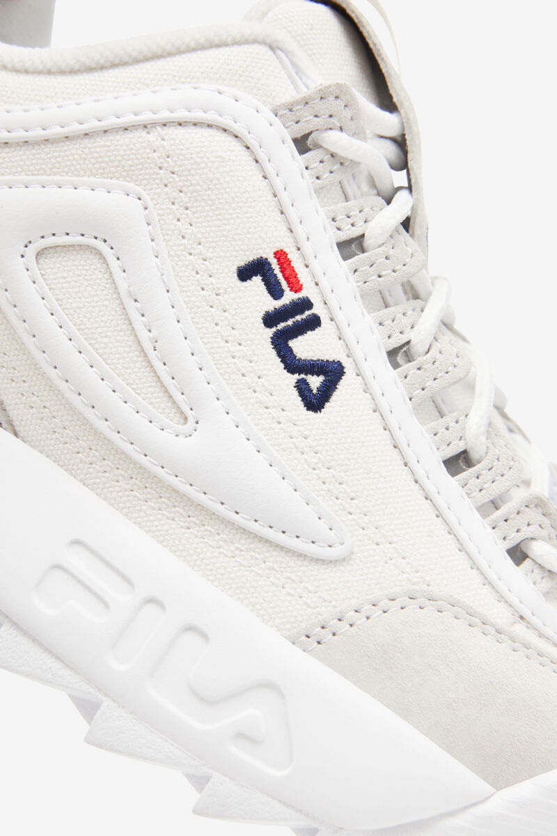 Fila Disruptor 2 Lab Premium Sneakers Dam Vita Vita Marinblå | IyjuLuL2rnZ