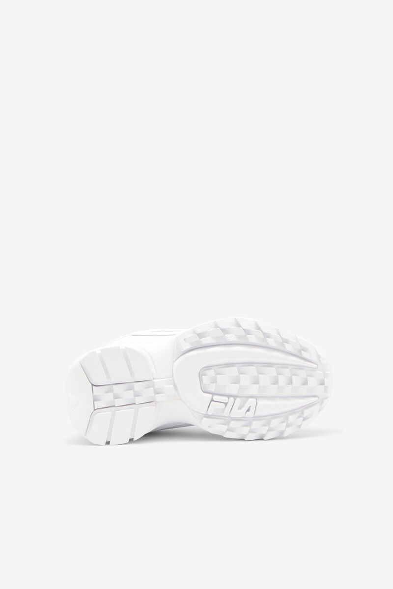 Fila Disruptor 2 Platform Skor Barn Vita Marinblå Röda | blsRlLPMbLi