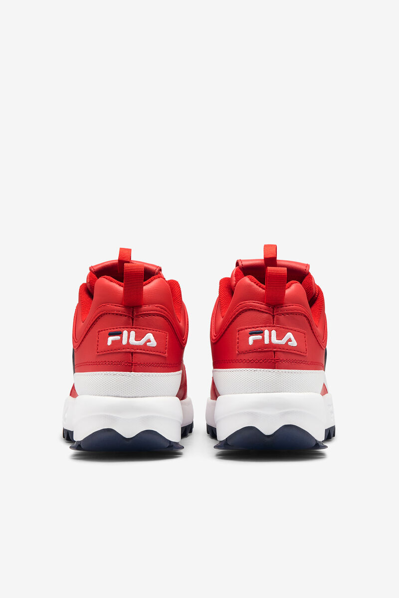 Fila Disruptor 2 Premium Platform Skor Herr Röda Vita Marinblå | 6PGzNbvD7Cq