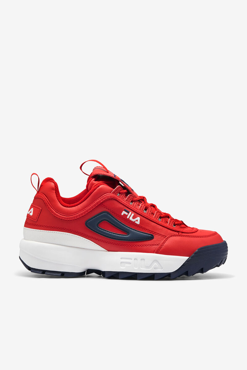 Fila Disruptor 2 Premium Platform Skor Herr Röda Vita Marinblå | 6PGzNbvD7Cq