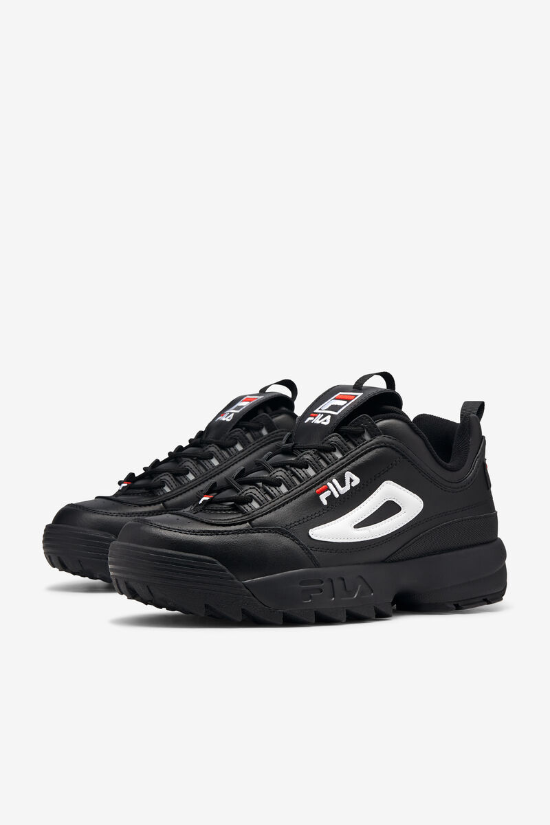 Fila Disruptor 2 Premium Platform Skor Herr Svarta Vita Röda | DHBz9fYKISF