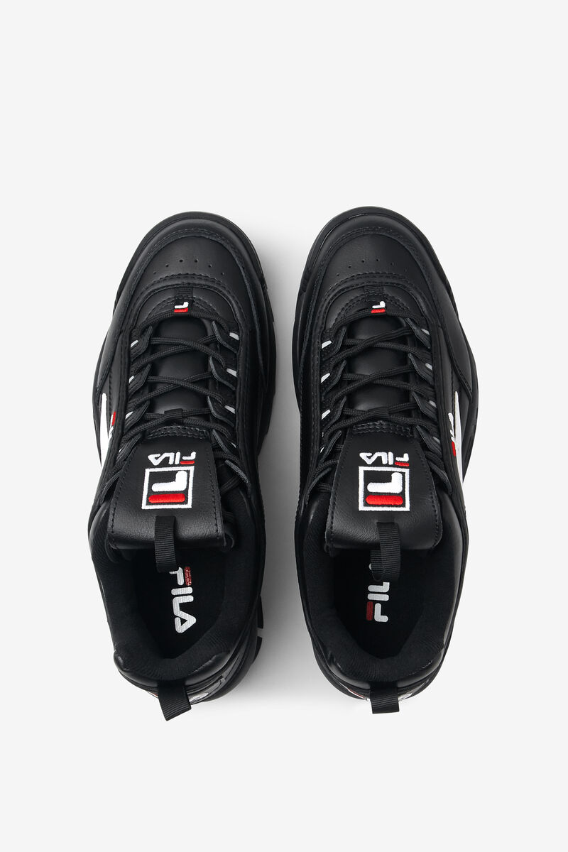 Fila Disruptor 2 Premium Platform Skor Herr Svarta Vita Röda | DHBz9fYKISF