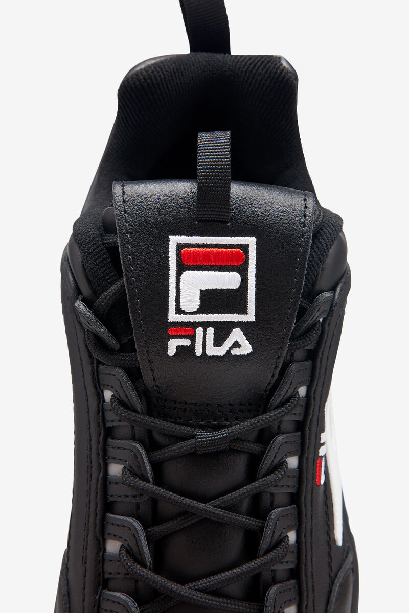 Fila Disruptor 2 Premium Platform Skor Herr Svarta Vita Röda | DHBz9fYKISF