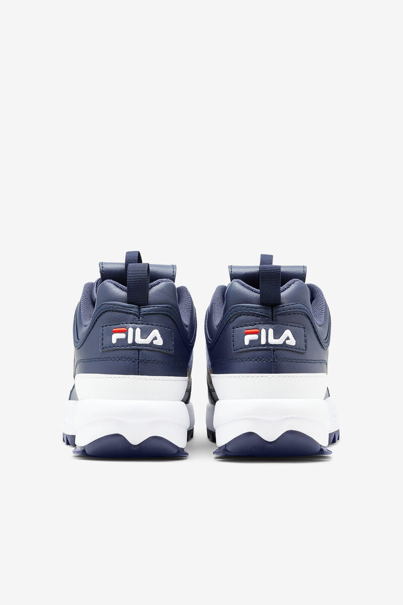 Fila Disruptor 2 Premium Platform Skor Herr Marinblå Röda Vita | NsaRY6rIinV