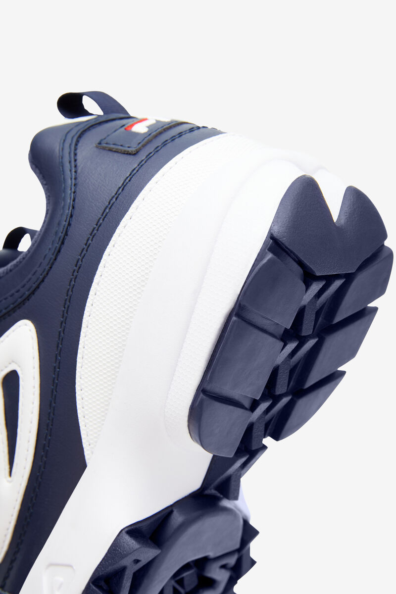 Fila Disruptor 2 Premium Platform Skor Herr Marinblå Röda Vita | NsaRY6rIinV