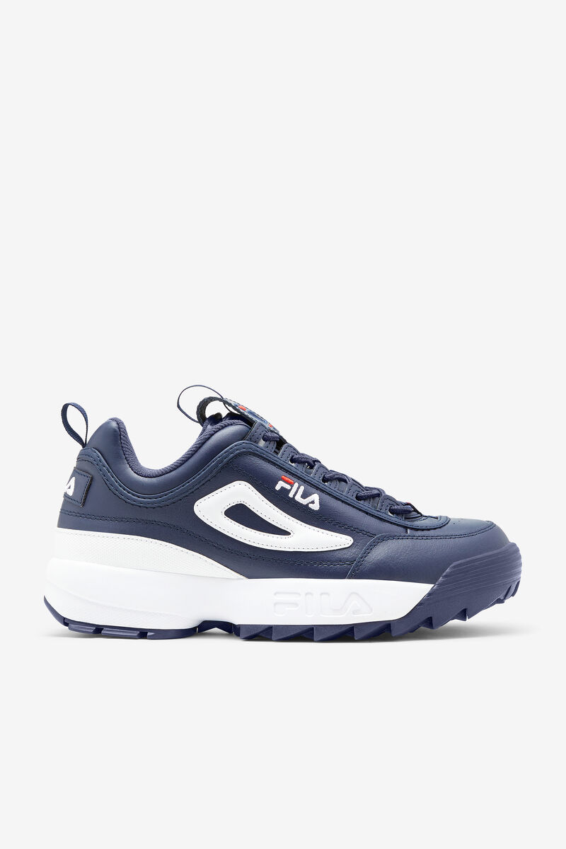 Fila Disruptor 2 Premium Platform Skor Herr Marinblå Röda Vita | NsaRY6rIinV