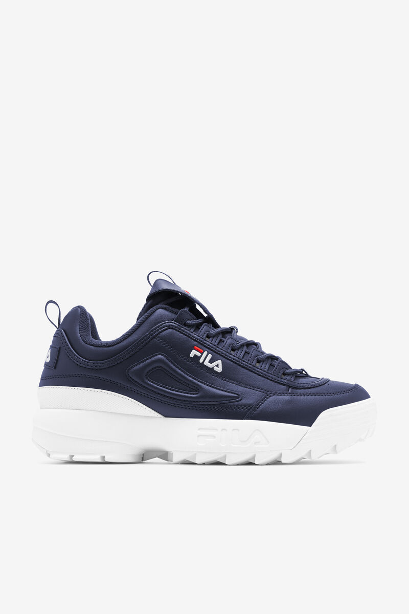 Fila Disruptor 2 Premium Platform Skor Herr Marinblå Vita Röda | pUXLq8kFKww