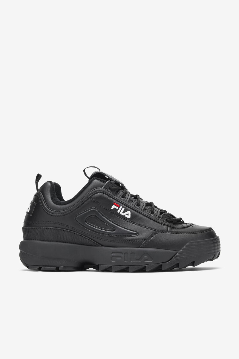 Fila Disruptor 2 Premium Platform Skor Herr Svarta Vita Svarta | slLY3AvJy9a