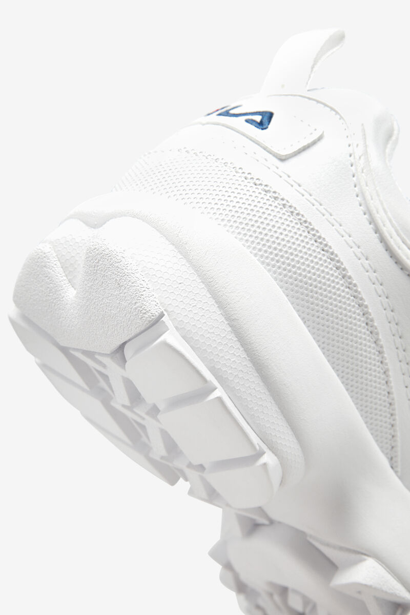 Fila Disruptor 2 Premium Platform Skor Herr Vita Marinblå Röda | uswhkbRDJKt