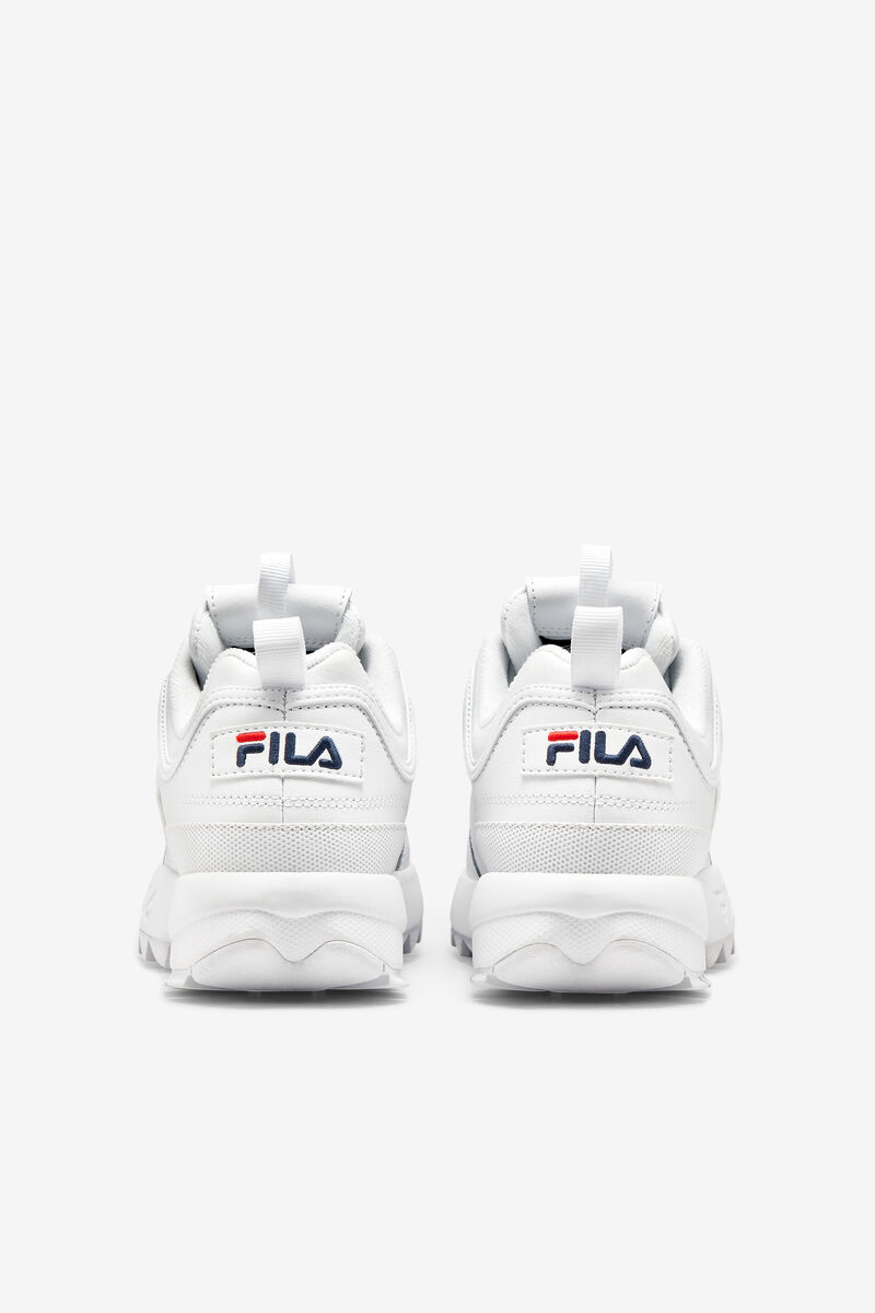 Fila Disruptor 2 Premium Sneakers Dam Vita Marinblå Röda | XMbJeqqTiV6