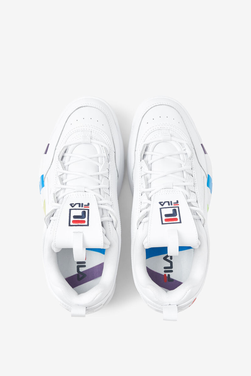 Fila Disruptor 2 Pride Platform Skor Dam Vita Olika Färger Vita | 5AgAnB7G4rA