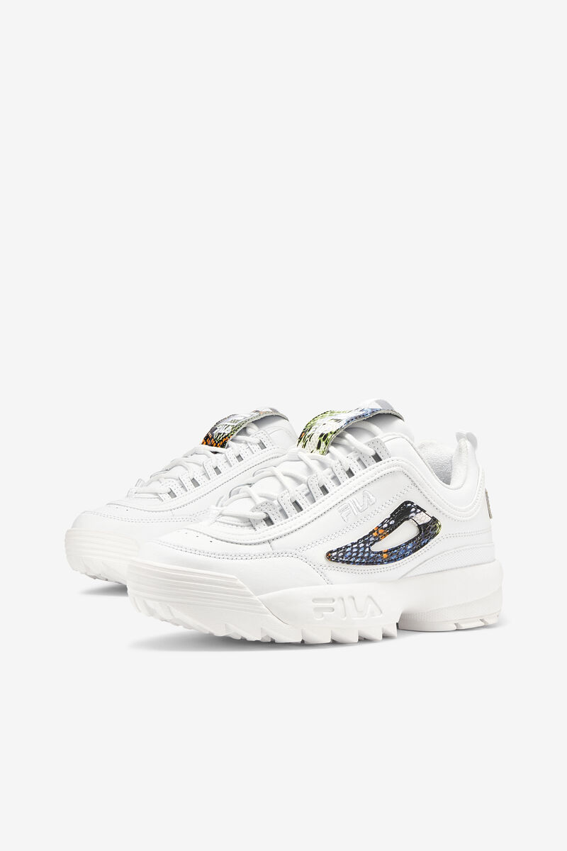 Fila Disruptor 2 Snake Platform Skor Dam Vita Vita Olika Färger | Mz6eT8dyXCe