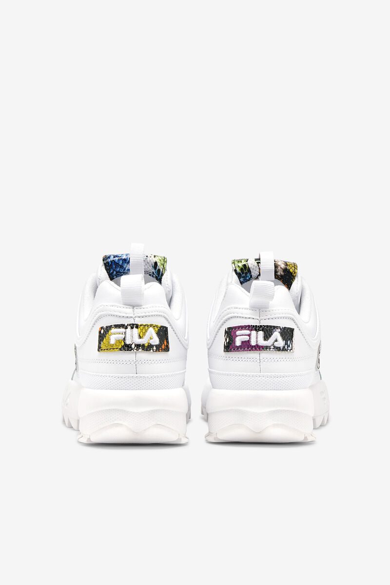 Fila Disruptor 2 Snake Platform Skor Dam Vita Vita Olika Färger | Mz6eT8dyXCe