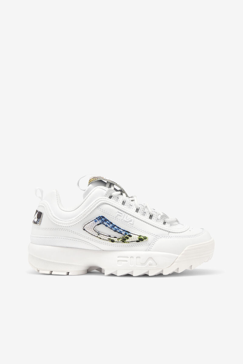 Fila Disruptor 2 Snake Platform Skor Dam Vita Vita Olika Färger | Mz6eT8dyXCe