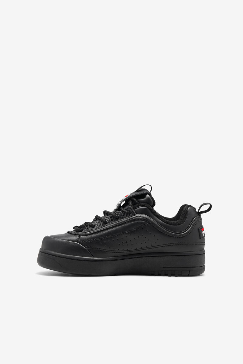 Fila Disruptor 2 X Fx-100 Luxe Platform Skor Barn Svarta Röda Vita | 3WNAykiPUZR