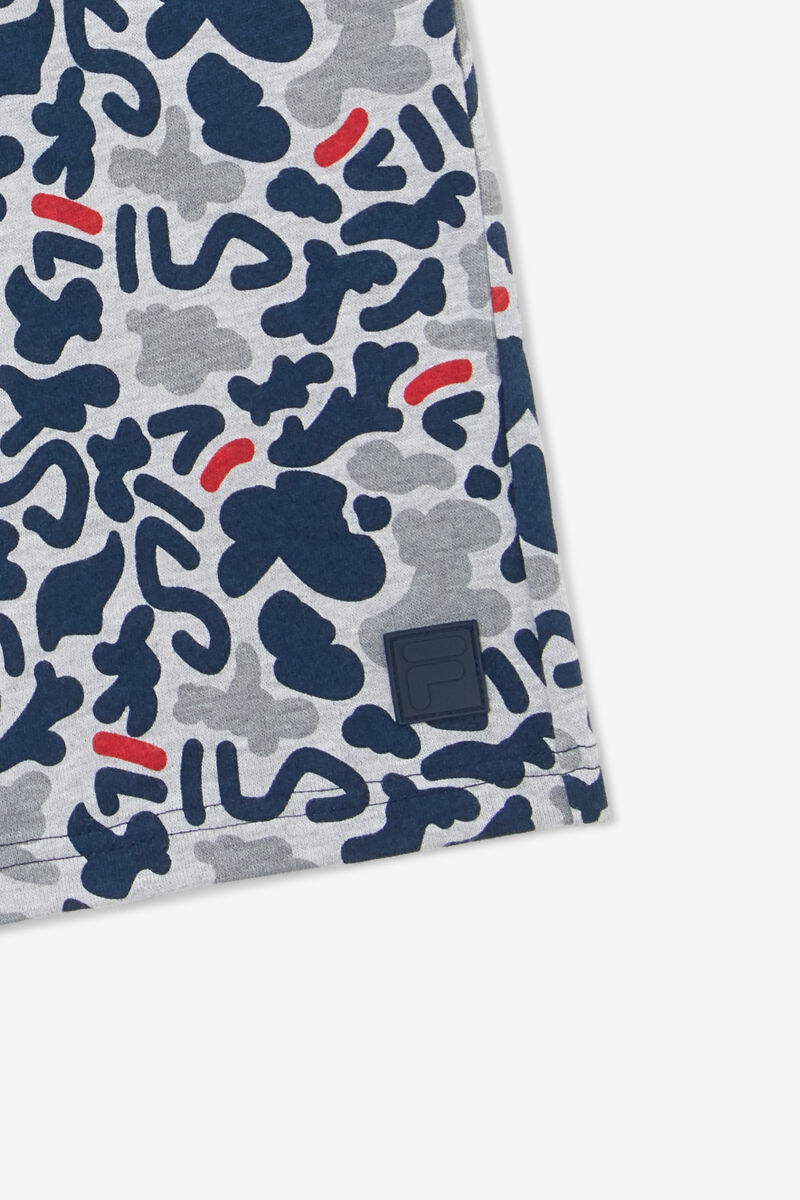 Fila Disruptor Camo Print Kort Shorts Barn Grå | RSO6hwJpkb8